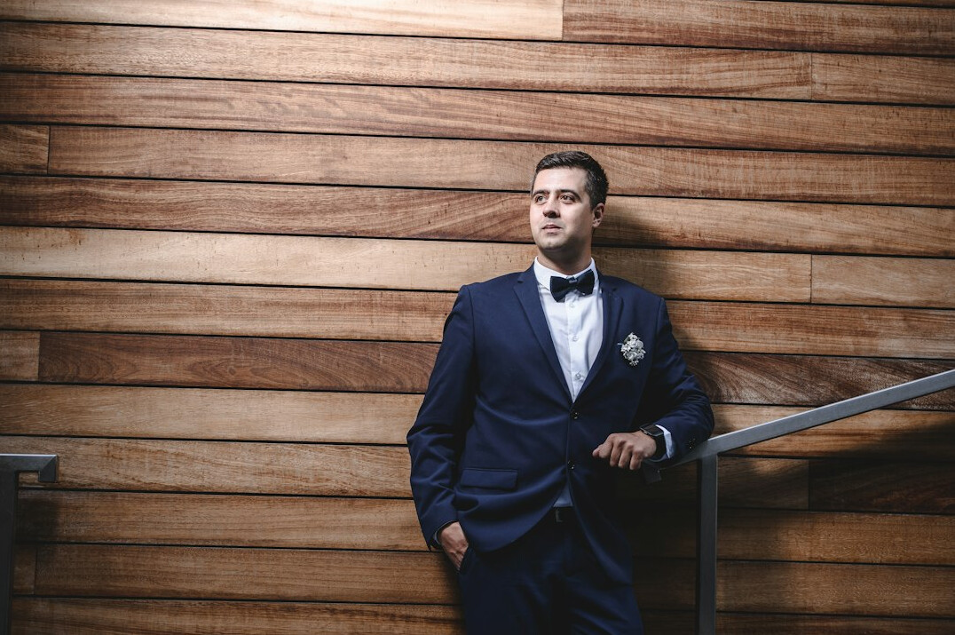 Portrait of a man in a suit