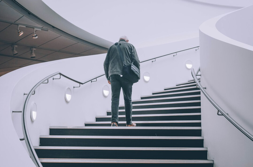 person transforming career