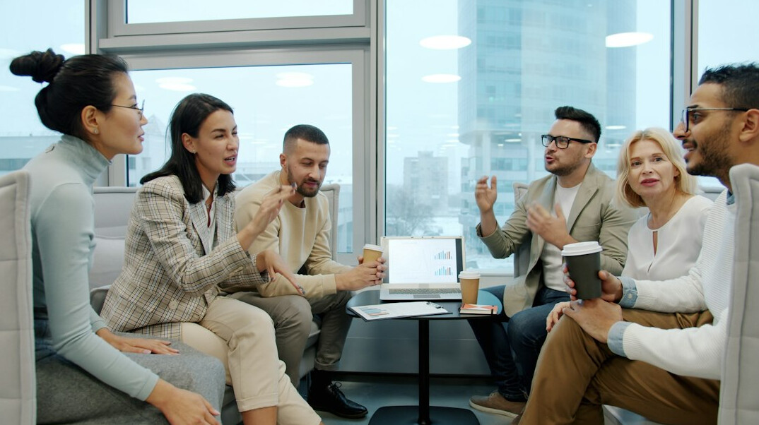 people having meaningful conversation